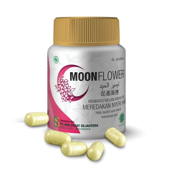 MOON FLOWER, Herbal Medicine for Period Pain