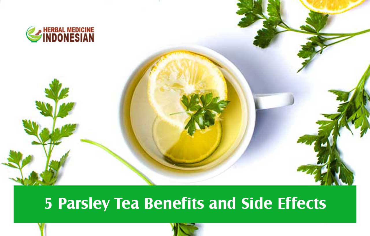 parsley tea benefits and side effects