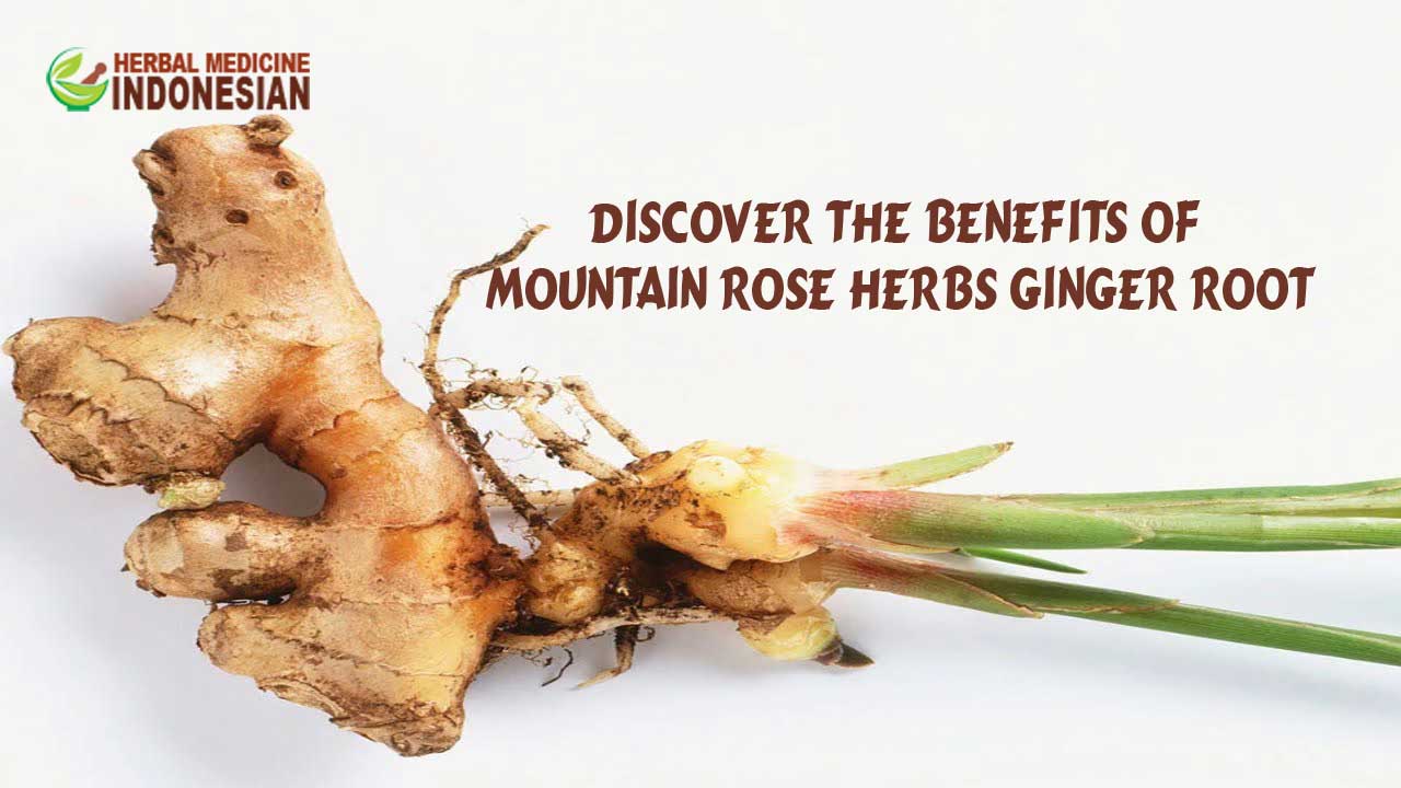 mountain rose herbs ginger root