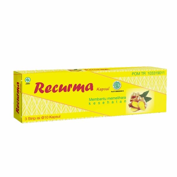 Recurma Capsules Contain 3 Strips