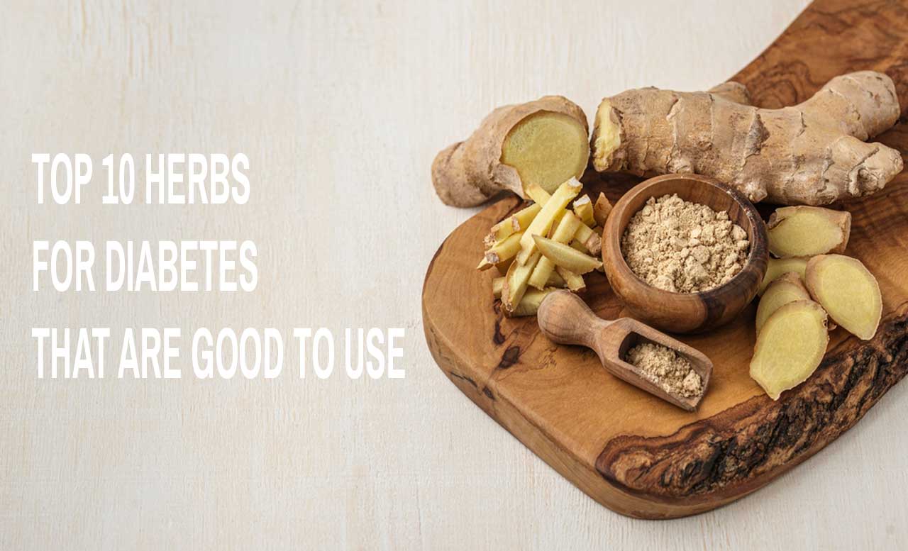 Top 10 Herbs for Diabetes That Are Good to Use