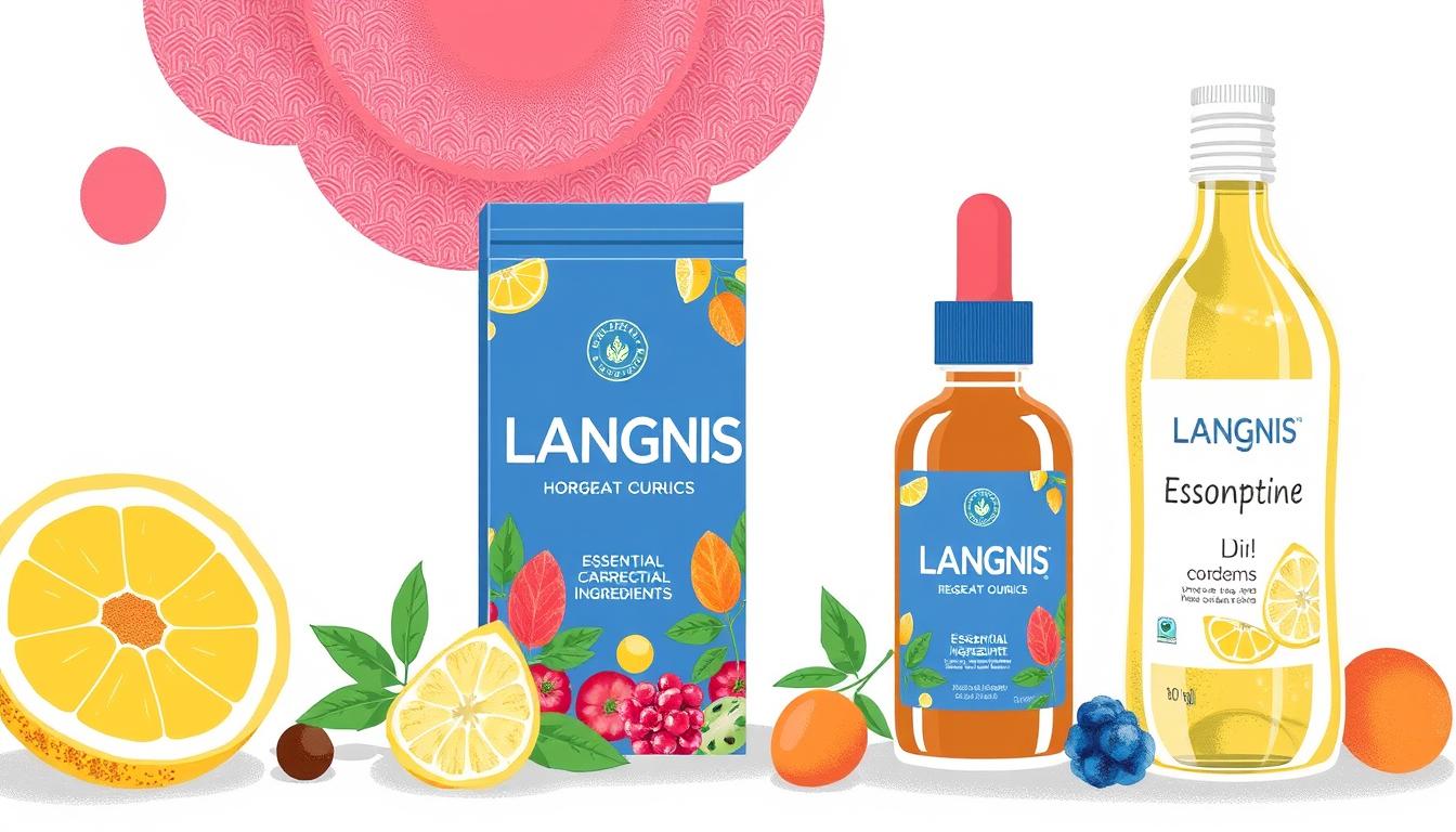 Image of Langnis packaging or ingredients