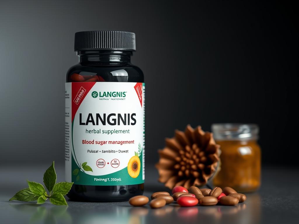 LANGNIS herbal product for blood sugar management
